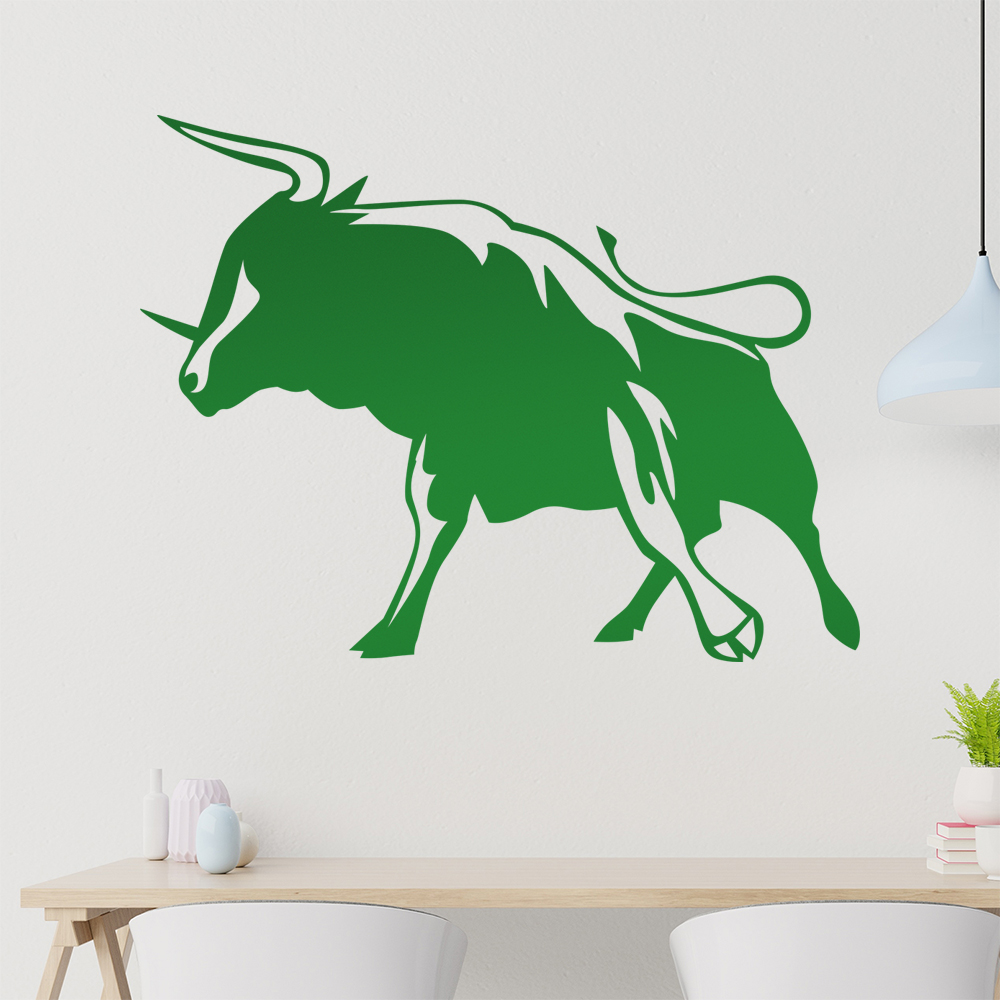 Stier Wandtattoo Wohnzimmer Wandaufkleber 0129 - Picture 115 of 204