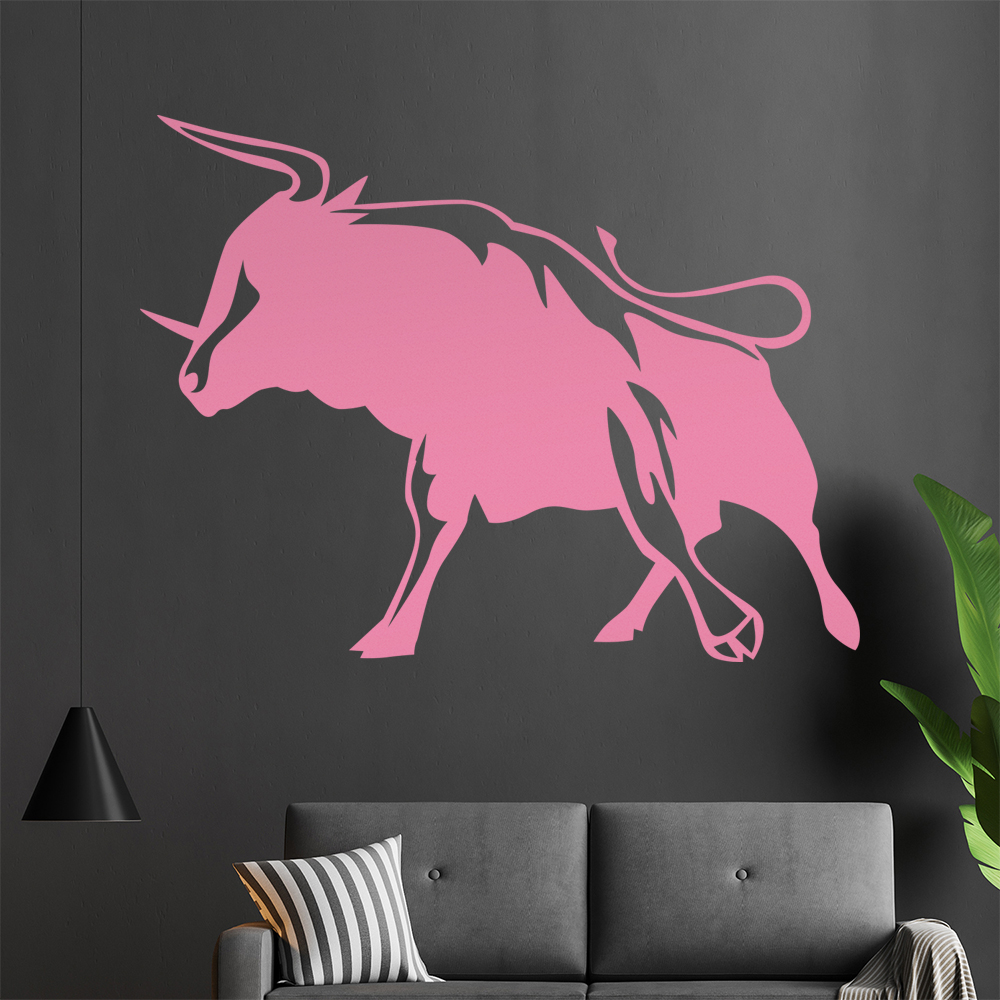 Stier Wandtattoo Wohnzimmer Wandaufkleber 0129 - Picture 67 of 204