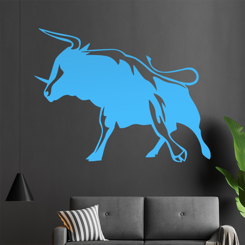 Stier Wandtattoo Wohnzimmer Wandaufkleber 0129 - Picture 97 of 204