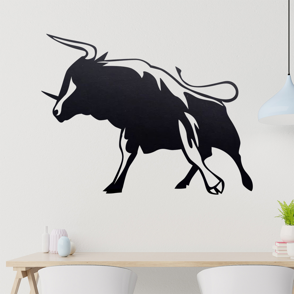 Stier Wandtattoo Wohnzimmer Wandaufkleber 0129 - Picture 133 of 204