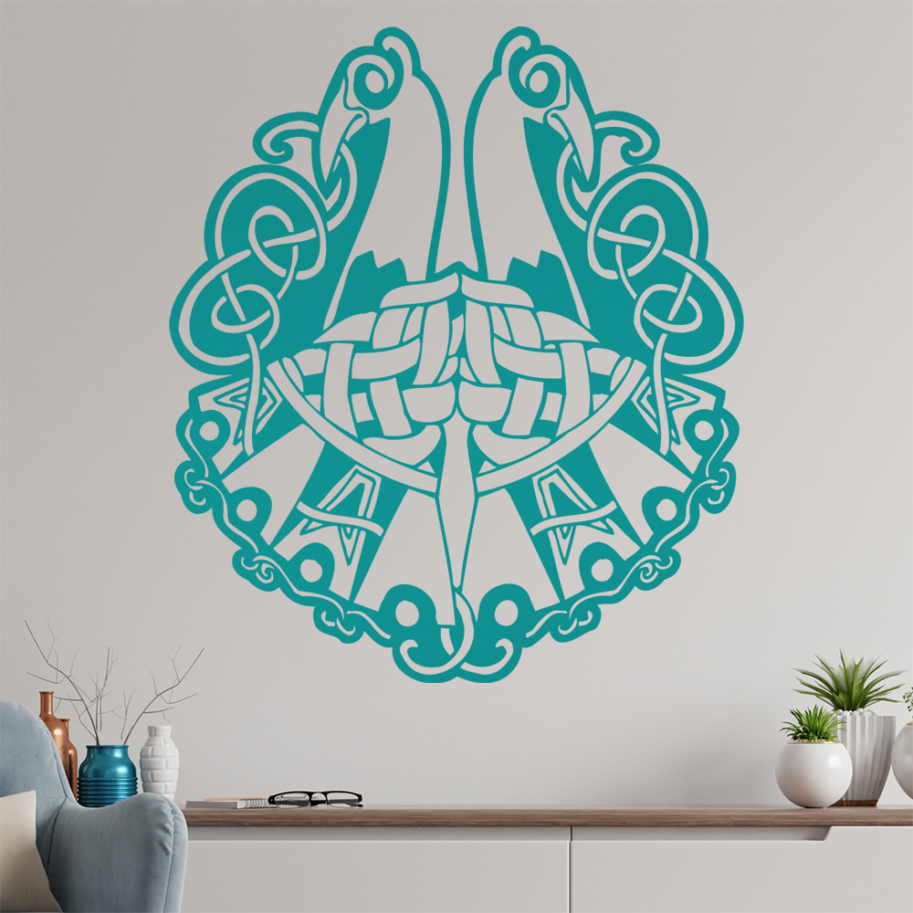 keltische Knoten Wandtattoo Wohnzimmer Wandaufkleber 0161 - Picture 127 of 204