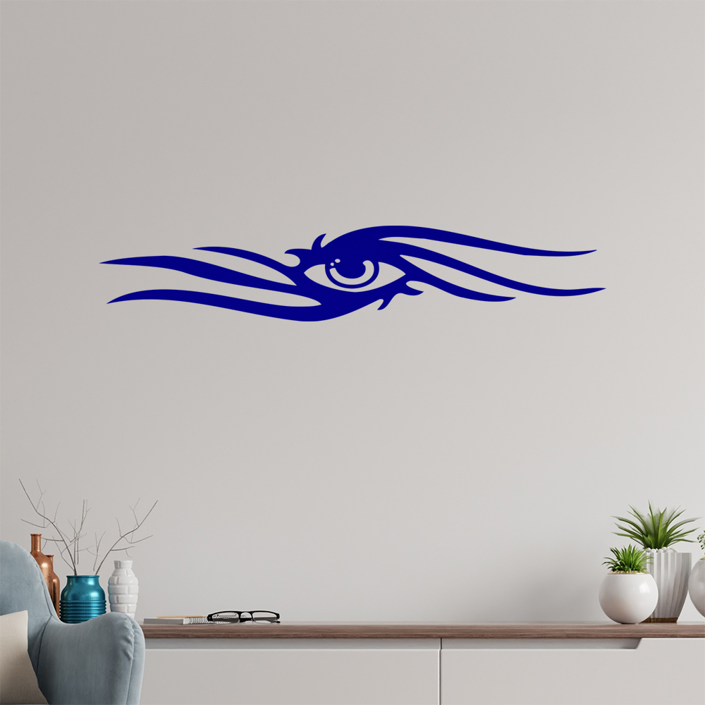 Autocollant Mur Tribal Œil Pour Salon 0223 - Foto 79 di 204