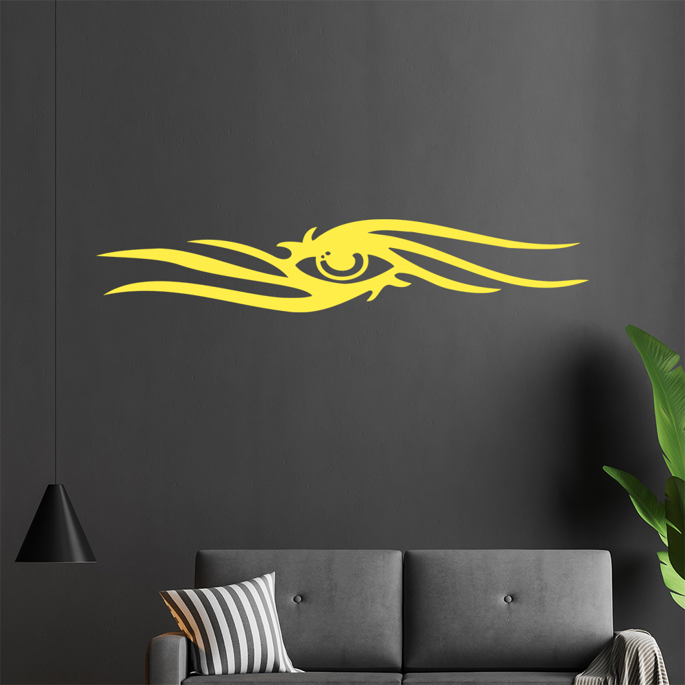 Autocollant Mur Tribal Œil Pour Salon 0223 - Foto 19 di 204