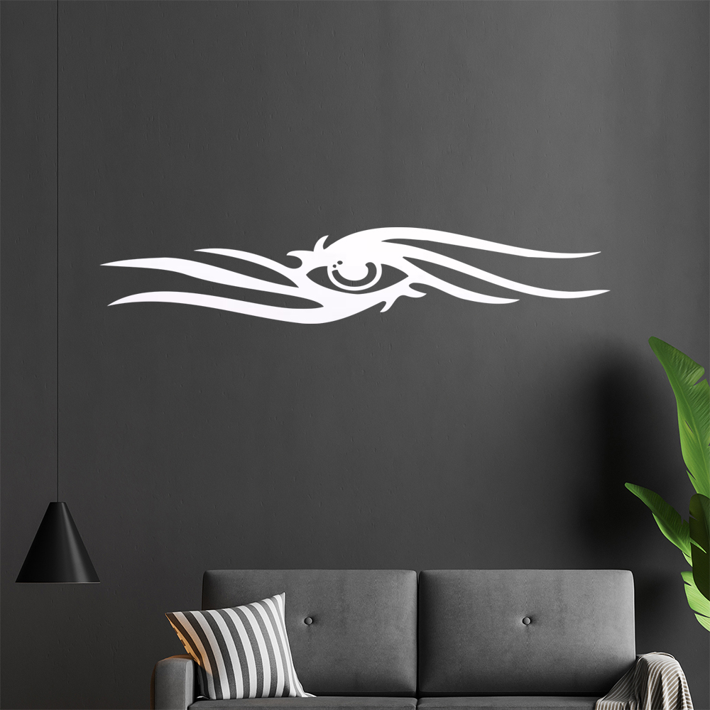 Autocollant Mur Tribal Œil Pour Salon 0223 - Foto 7 di 204