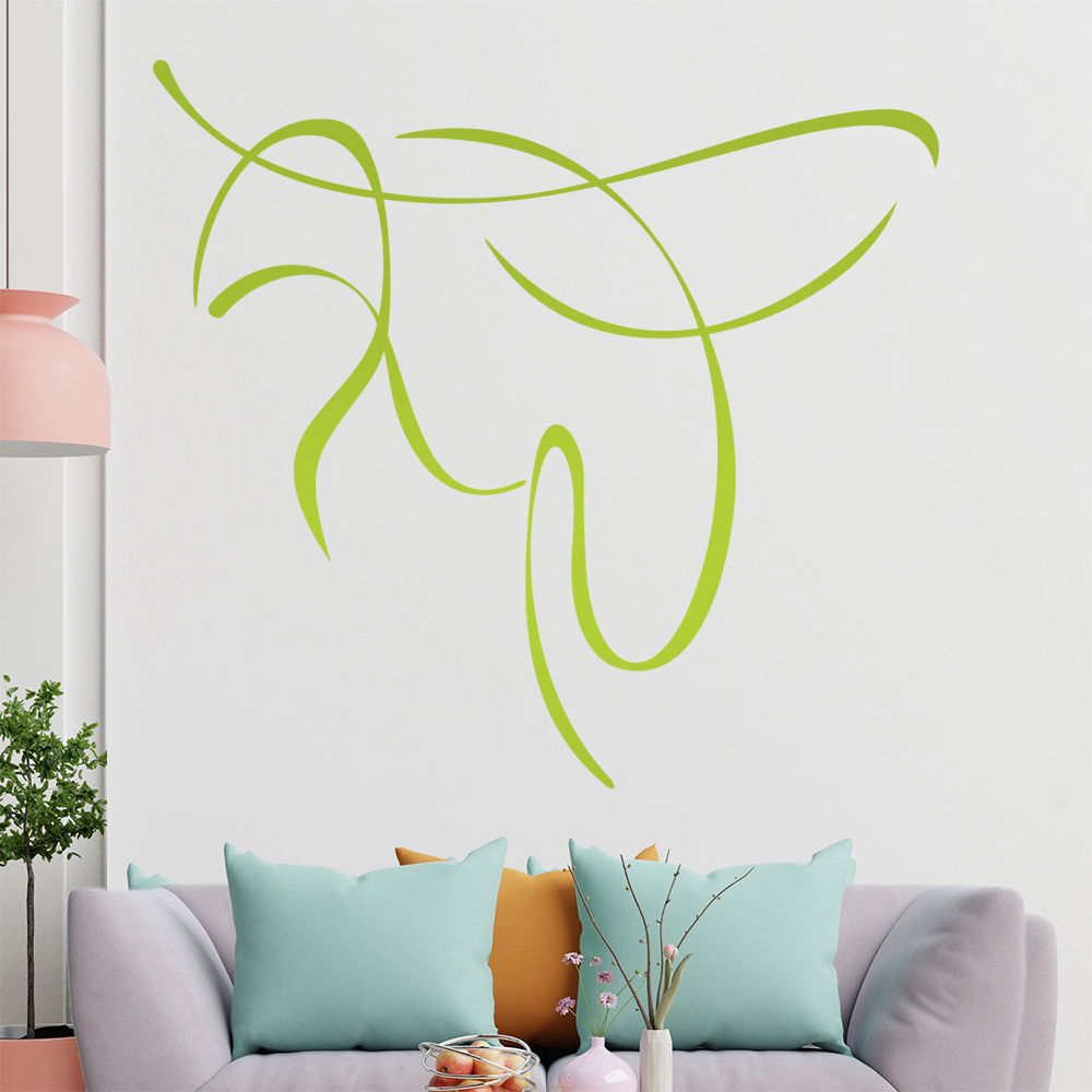 Wespe/Biene Linien Wandtattoo Wohnzimmer Wandaufkleber 0397 - Picture 121 of 204