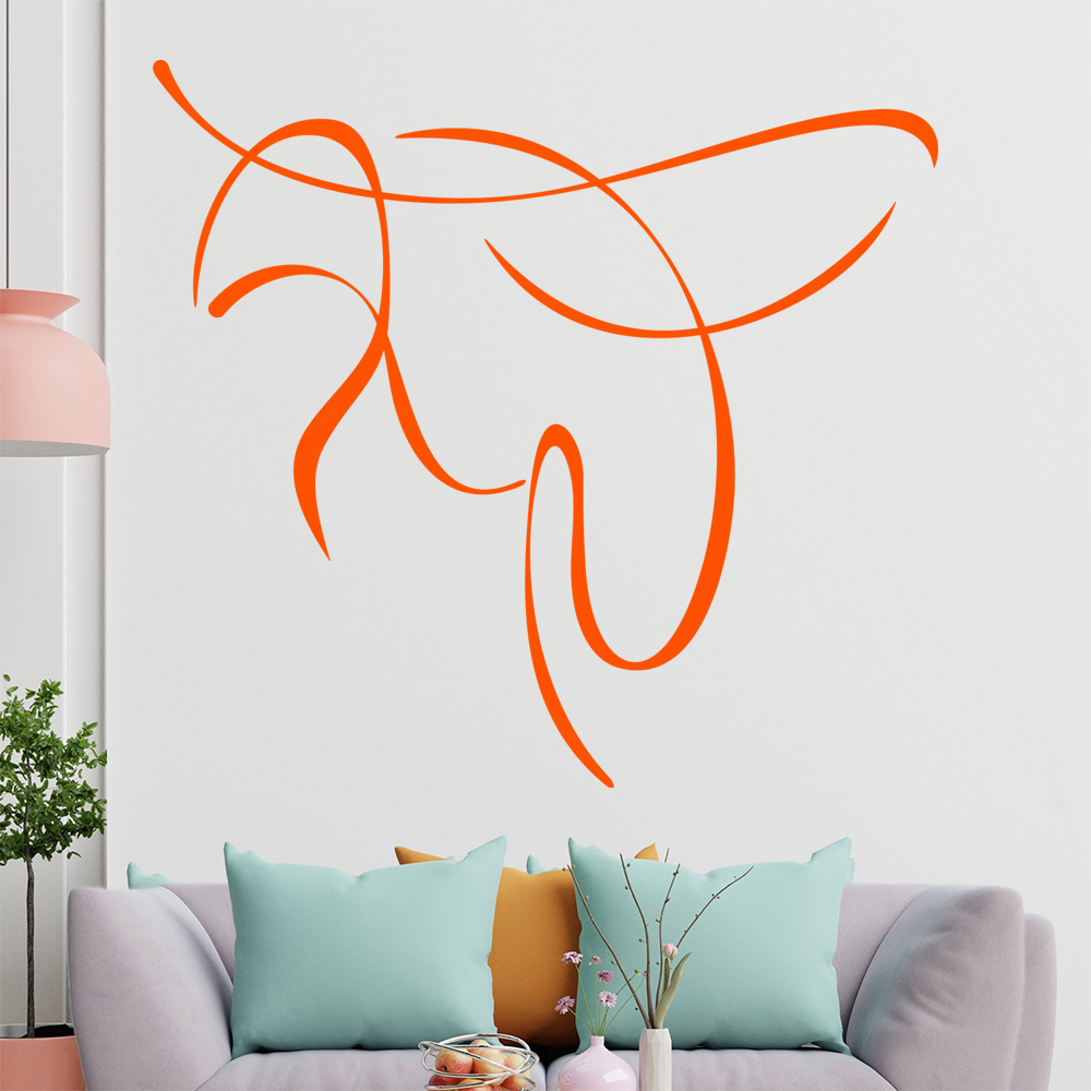 Wespe/Biene Linien Wandtattoo Wohnzimmer Wandaufkleber 0397 - Picture 43 of 204