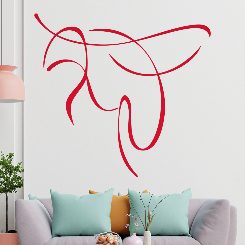 Wespe/Biene Linien Wandtattoo Wohnzimmer Wandaufkleber 0397 - Picture 31 of 204