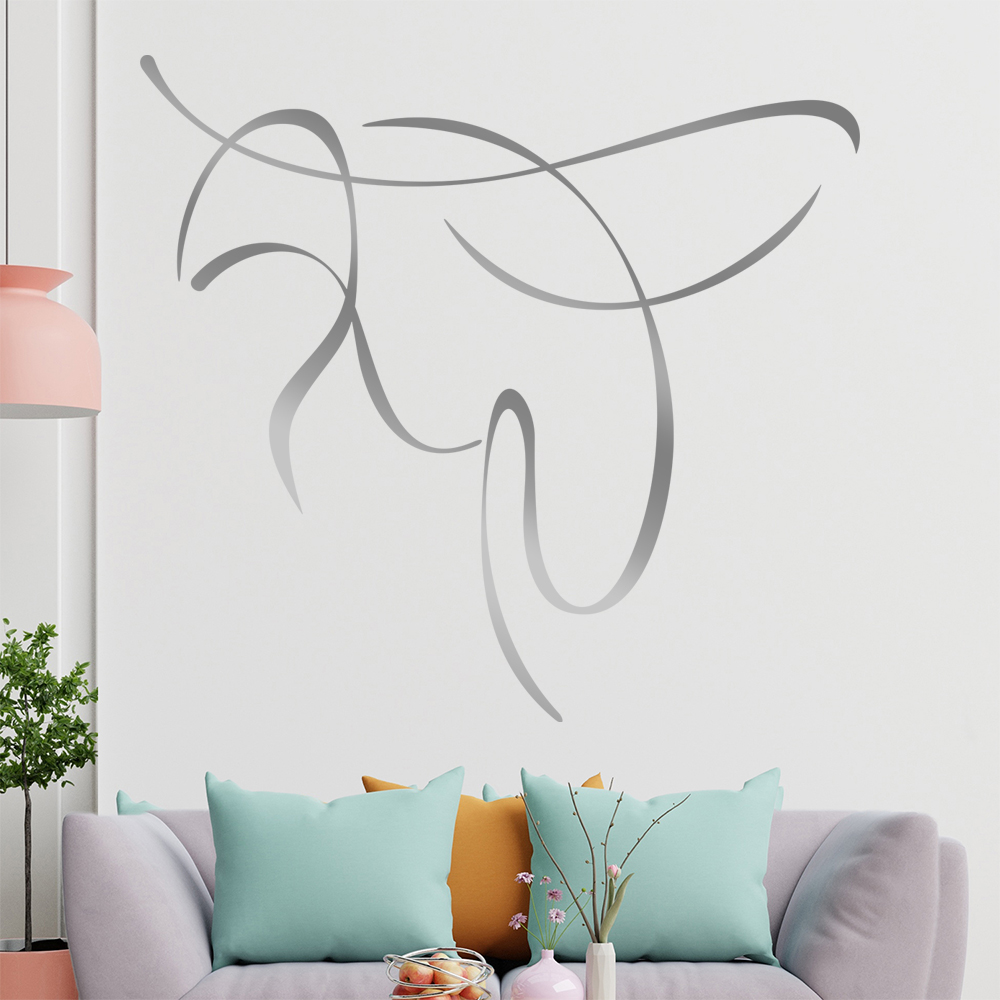 Wespe/Biene Linien Wandtattoo Wohnzimmer Wandaufkleber 0397 - Picture 187 of 204