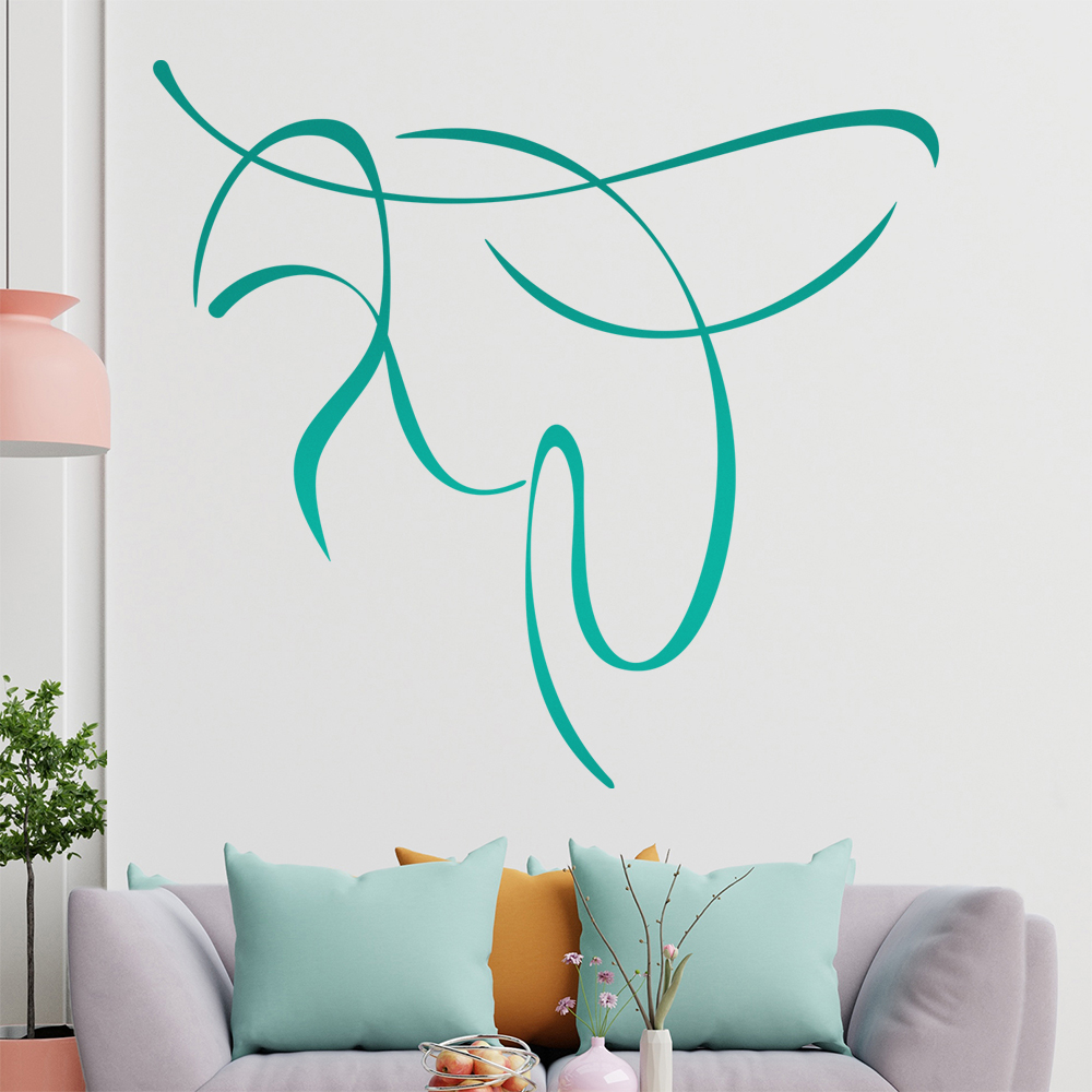 Wespe/Biene Linien Wandtattoo Wohnzimmer Wandaufkleber 0397 - Picture 91 of 204