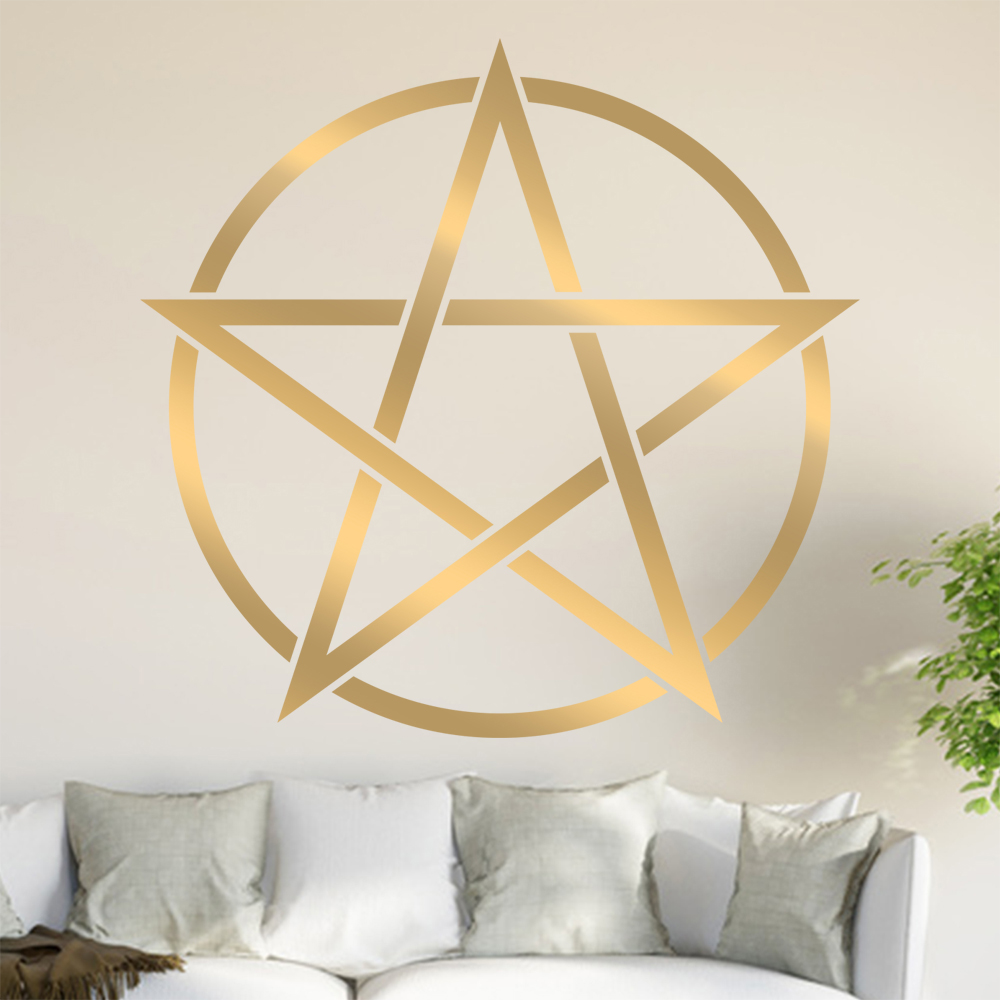 Pentagramm Wandtattoo Wohnzimmer Wandaufkleber 0815 - Picture 193 of 204