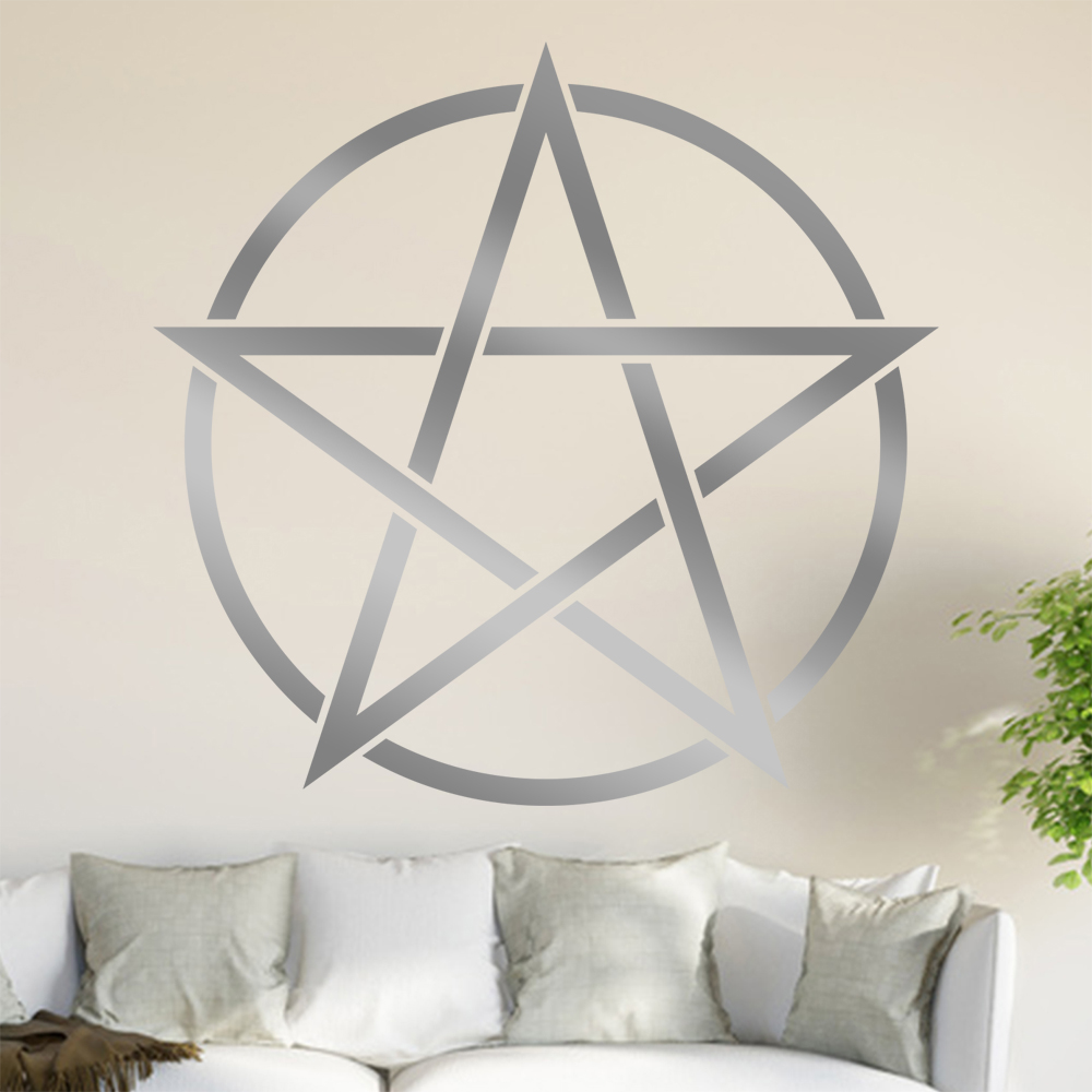 Pentagramm Wandtattoo Wohnzimmer Wandaufkleber 0815 - Picture 187 of 204