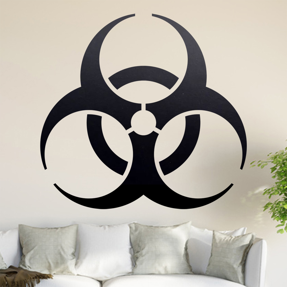 Biohazard Wandtattoo Wohnzimmer Wandaufkleber 0827 - Picture 133 of 204