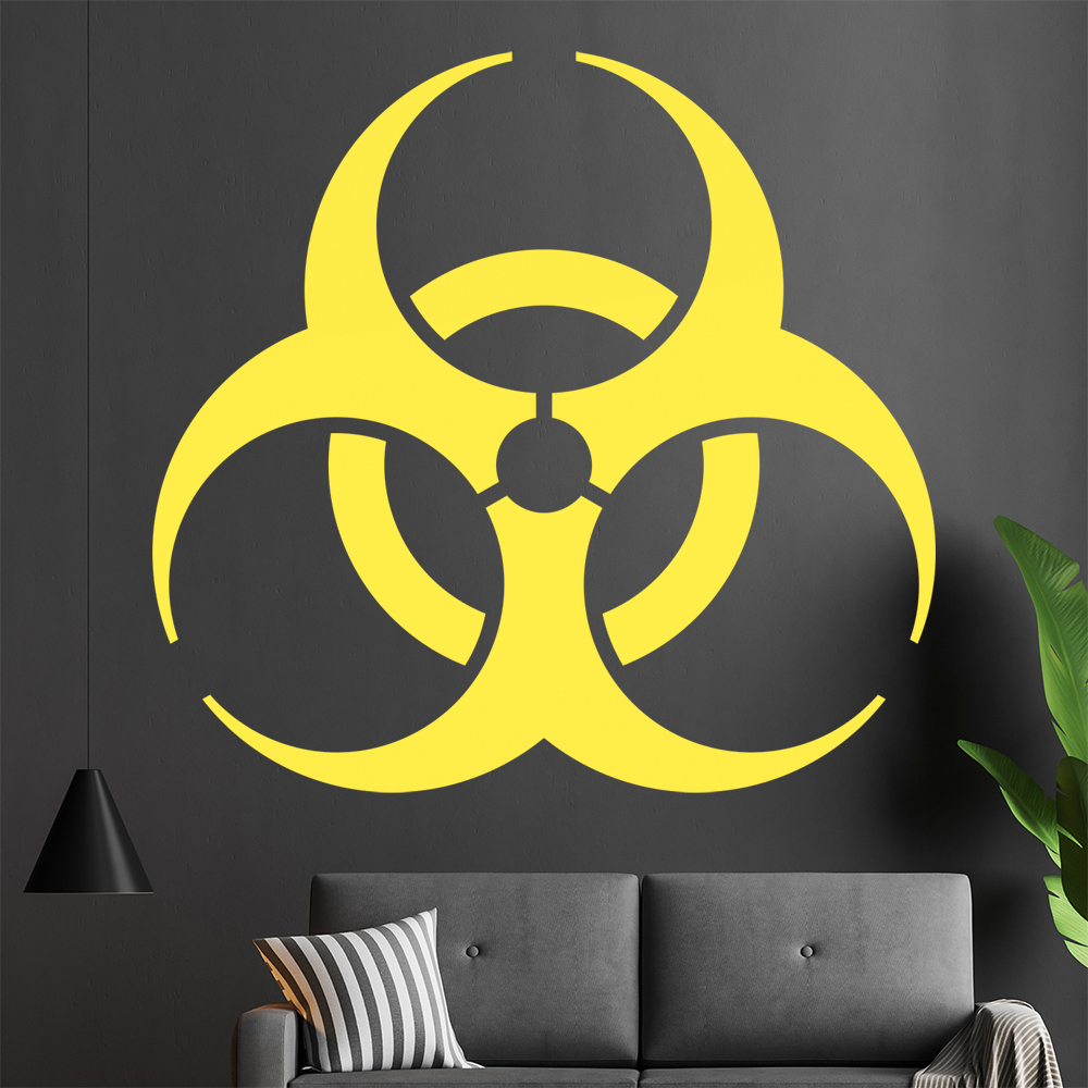 Biohazard Wandtattoo Wohnzimmer Wandaufkleber 0827 - Picture 19 of 204