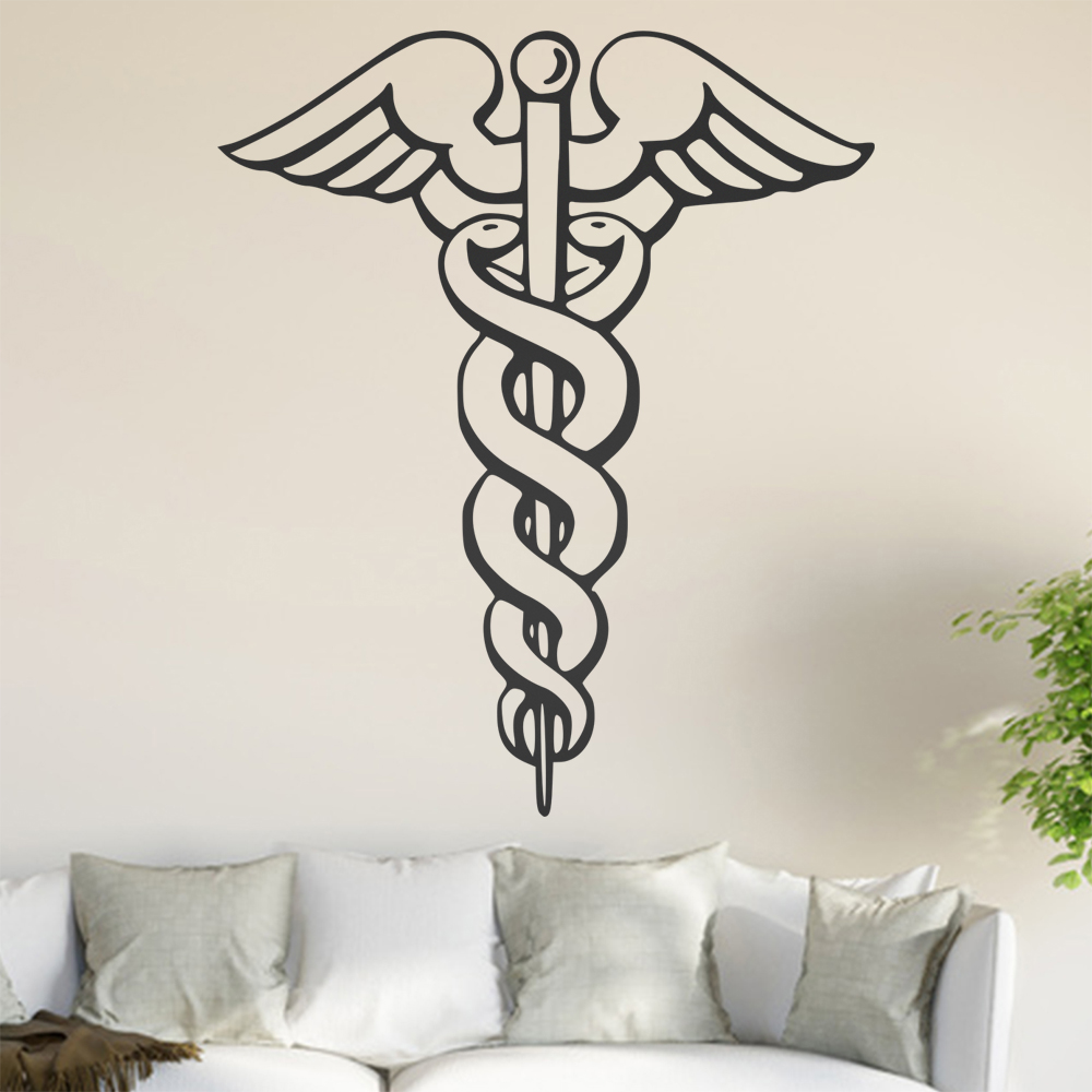 Tige D'Esculape Sticker Mural Salon Stickers Muraux 0900 - Picture 151 of 204