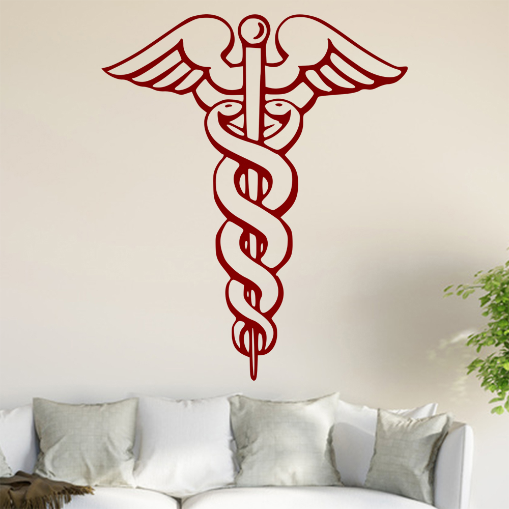 Tige D'Esculape Sticker Mural Salon Stickers Muraux 0900 - Picture 25 of 204
