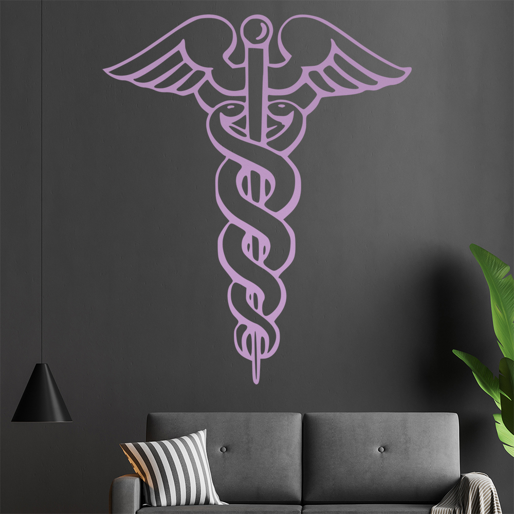 Tige D'Esculape Sticker Mural Salon Stickers Muraux 0900 - Picture 55 of 204