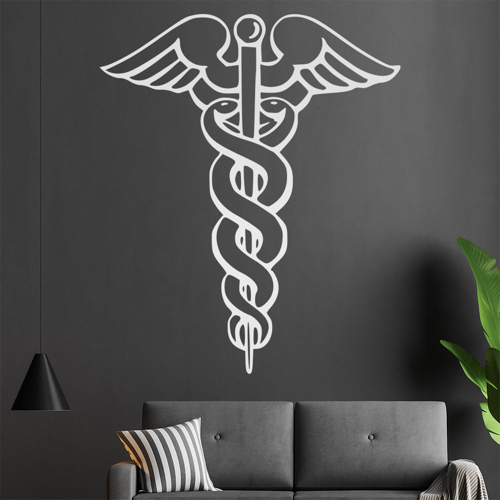 Tige D'Esculape Sticker Mural Salon Stickers Muraux 0900 - Picture 145 of 204