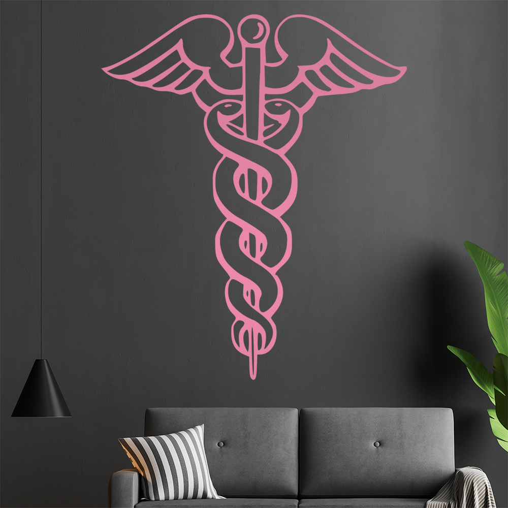 Tige D'Esculape Sticker Mural Salon Stickers Muraux 0900 - Picture 67 of 204