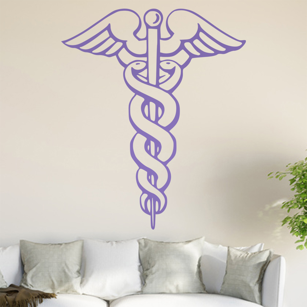 Tige D'Esculape Sticker Mural Salon Stickers Muraux 0900 - Picture 61 of 204