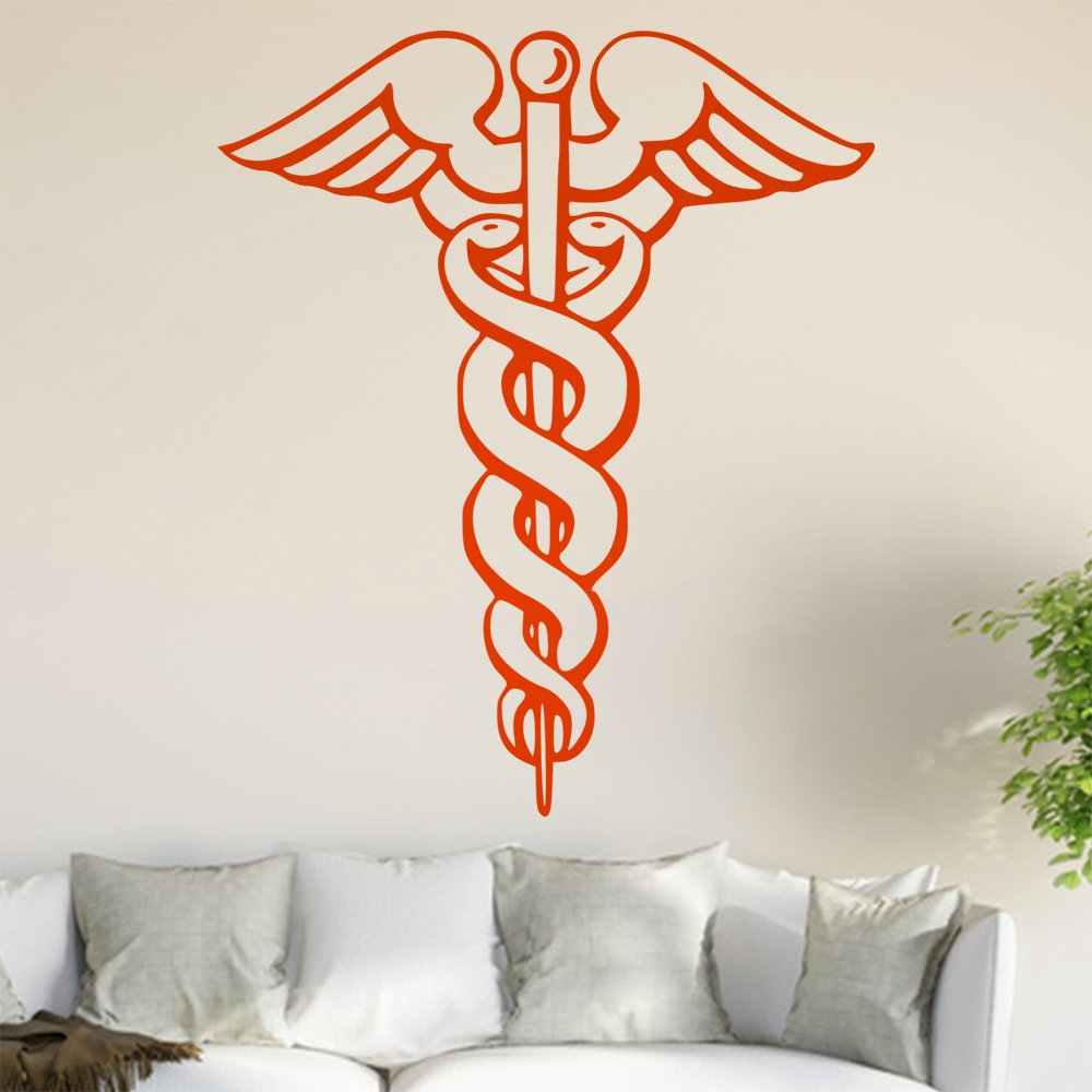Tige D'Esculape Sticker Mural Salon Stickers Muraux 0900 - Picture 37 of 204