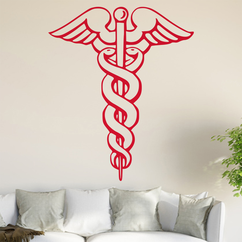 Tige D'Esculape Sticker Mural Salon Stickers Muraux 0900 - Picture 31 of 204