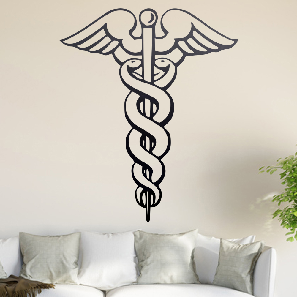 Tige D'Esculape Sticker Mural Salon Stickers Muraux 0900 - Picture 133 of 204