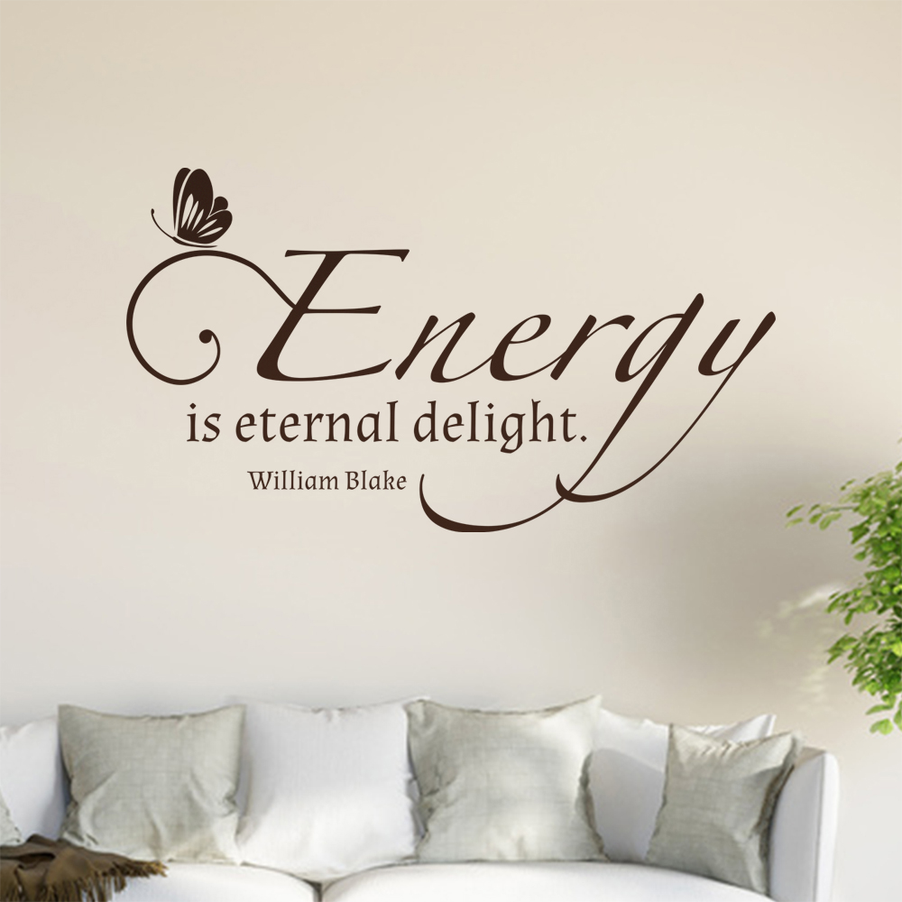 L'Autocollant Mur Energy Is Eternal Delight 0913 Pour Le Salon - Picture 157 of 204