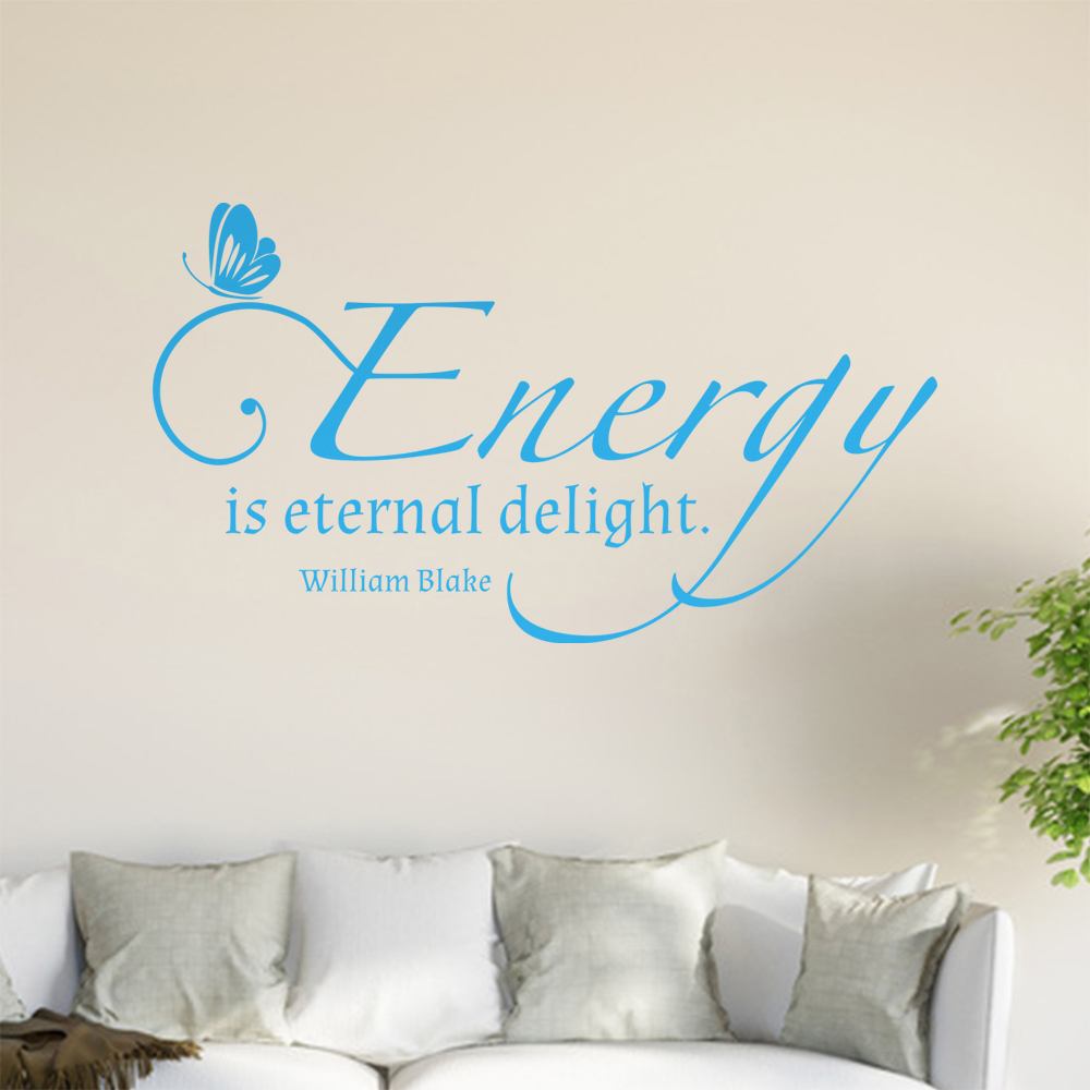 L'Autocollant Mur Energy Is Eternal Delight 0913 Pour Le Salon - Picture 85 of 204