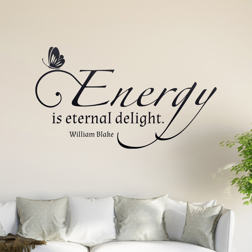 L'Autocollant Mur Energy Is Eternal Delight 0913 Pour Le Salon - Picture 133 of 204