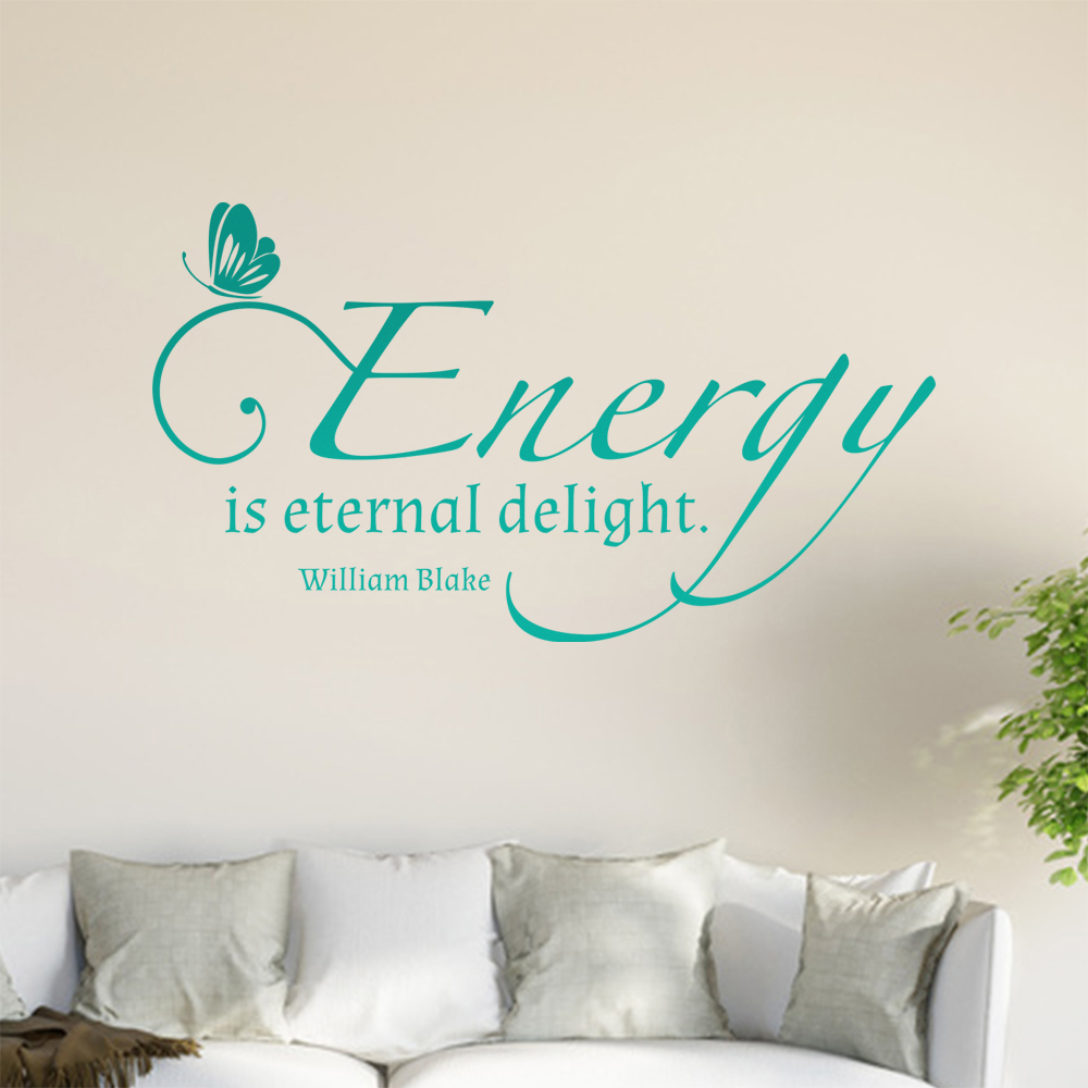 L'Autocollant Mur Energy Is Eternal Delight 0913 Pour Le Salon - Picture 91 of 204
