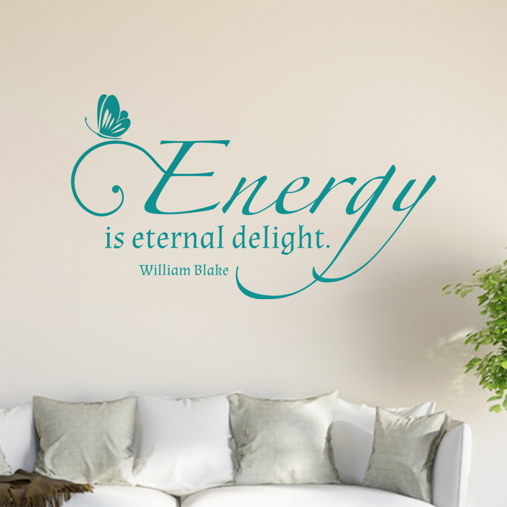 L'Autocollant Mur Energy Is Eternal Delight 0913 Pour Le Salon - Picture 127 of 204