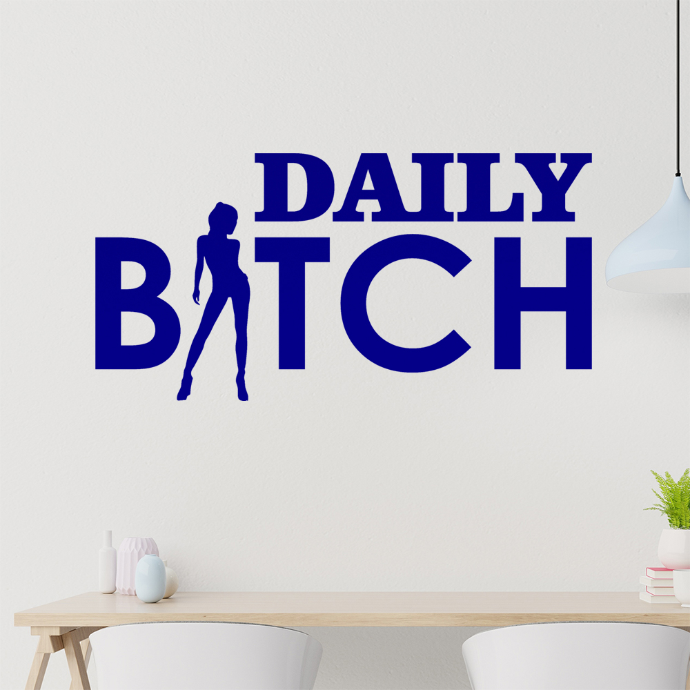 Daily Frau Wandtattoo Wohnzimmer Wandaufkleber 1007 - Picture 79 of 204