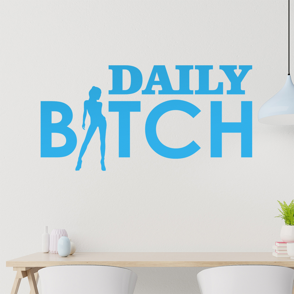 Daily Frau Wandtattoo Wohnzimmer Wandaufkleber 1007 - Picture 85 of 204