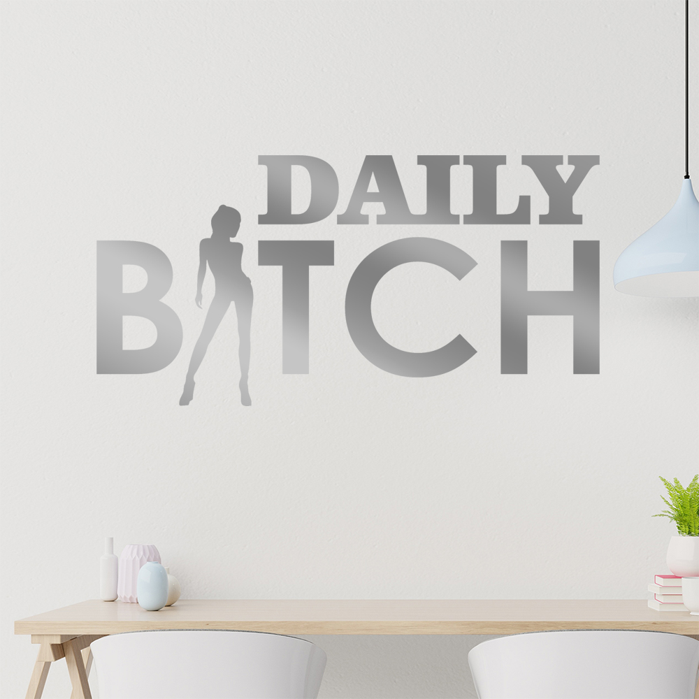 Daily Frau Wandtattoo Wohnzimmer Wandaufkleber 1007 - Picture 187 of 204
