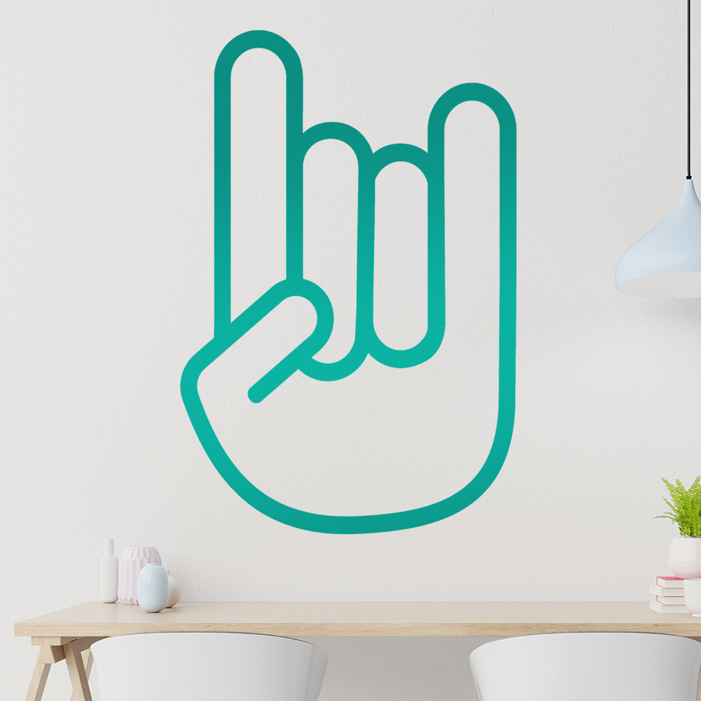 horns Wandtattoo Wohnzimmer Wandaufkleber 1081 - Picture 91 of 204