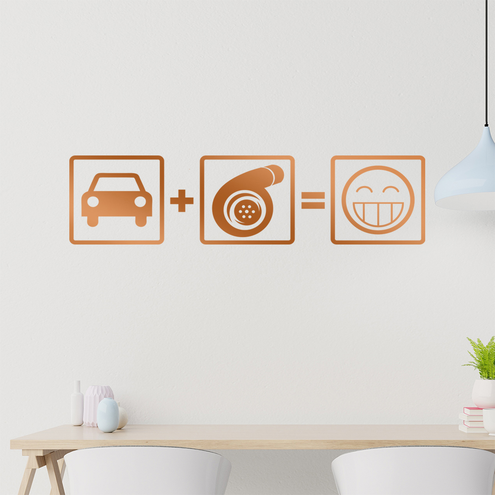 Turbo Boost Wandtattoo Wohnzimmer Wandaufkleber 1103 - Picture 199 of 204