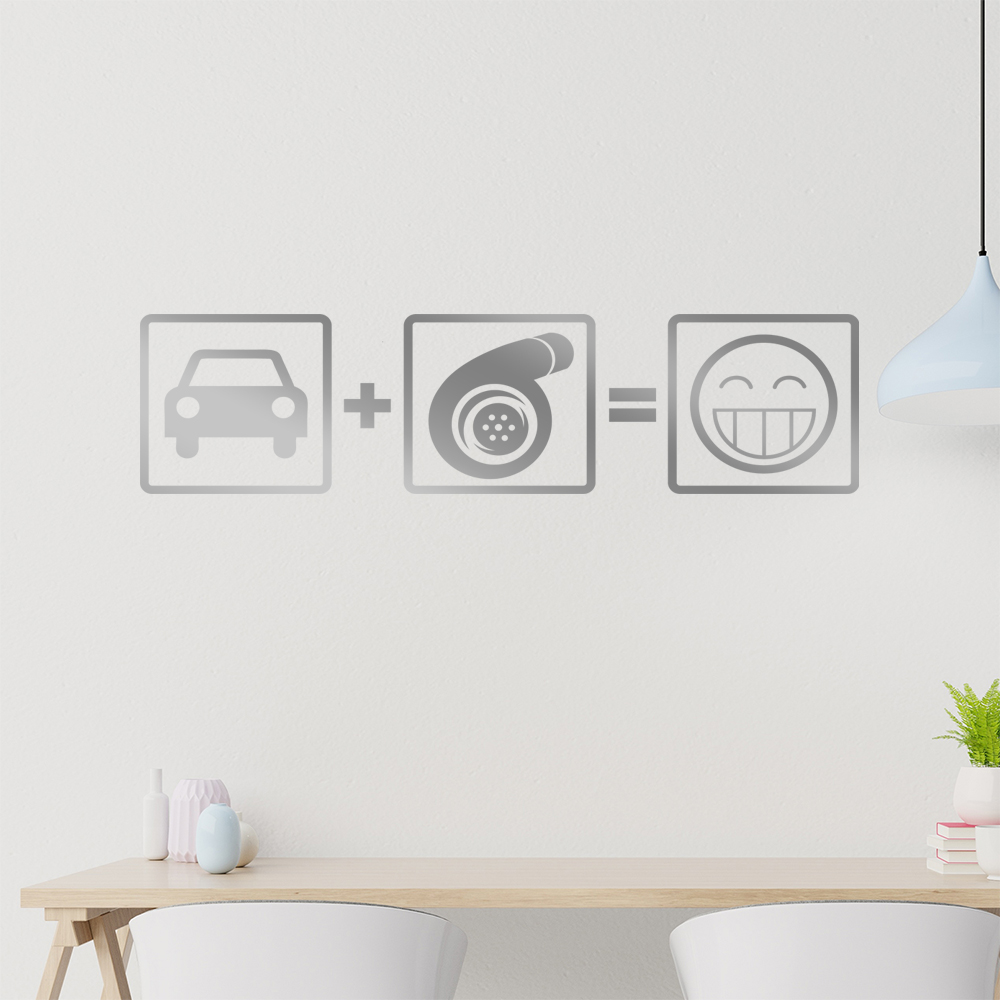 Turbo Boost Wandtattoo Wohnzimmer Wandaufkleber 1103 - Picture 187 of 204