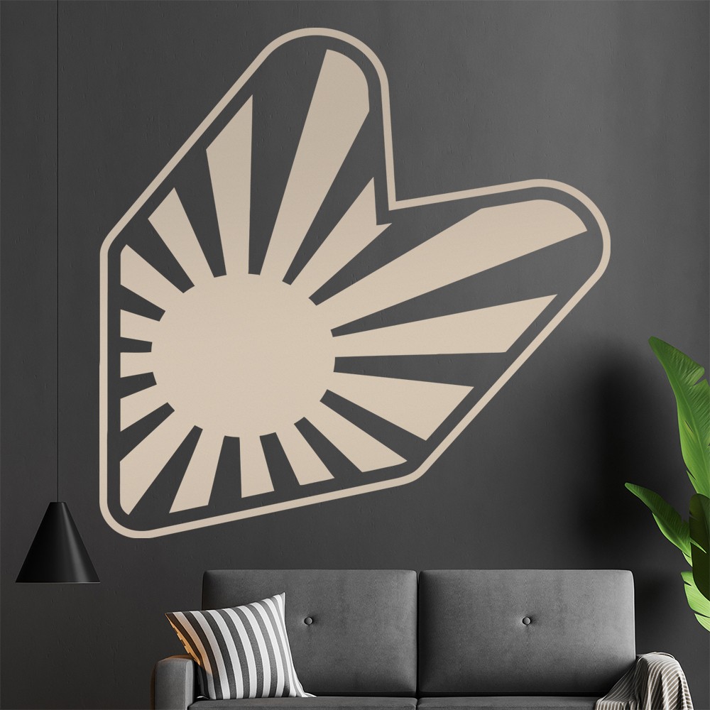 JDM Kriegsflagge Wandtattoo Wohnzimmer Wandaufkleber 1393 - Picture 169 of 204