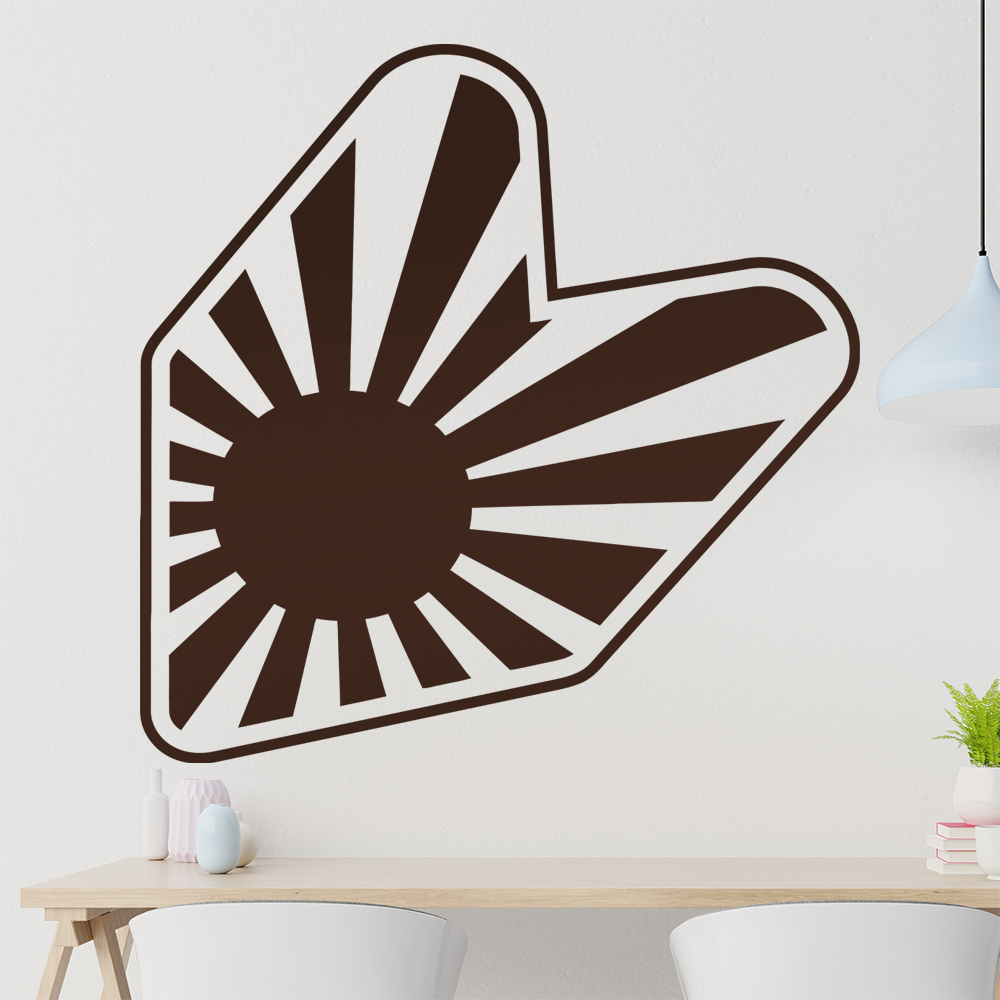 JDM Kriegsflagge Wandtattoo Wohnzimmer Wandaufkleber 1393 - Picture 157 of 204