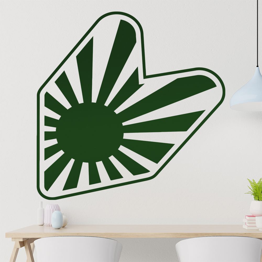 JDM Kriegsflagge Wandtattoo Wohnzimmer Wandaufkleber 1393 - Picture 103 of 204