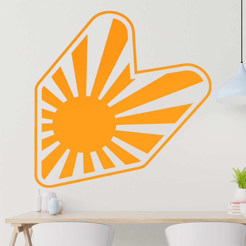 JDM Kriegsflagge Wandtattoo Wohnzimmer Wandaufkleber 1393 - Picture 13 of 204