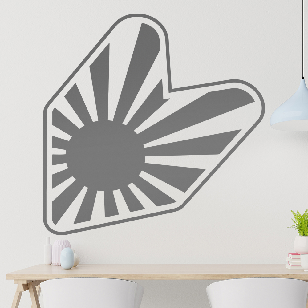 JDM Kriegsflagge Wandtattoo Wohnzimmer Wandaufkleber 1393 - Picture 139 of 204