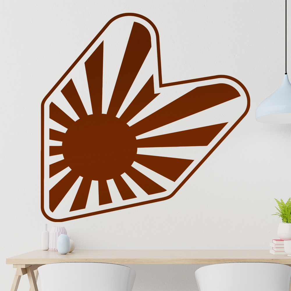 JDM Kriegsflagge Wandtattoo Wohnzimmer Wandaufkleber 1393 - Picture 175 of 204