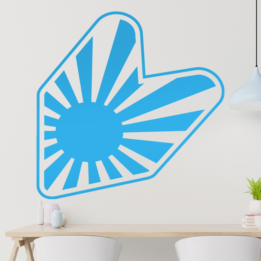 JDM Kriegsflagge Wandtattoo Wohnzimmer Wandaufkleber 1393 - Picture 85 of 204