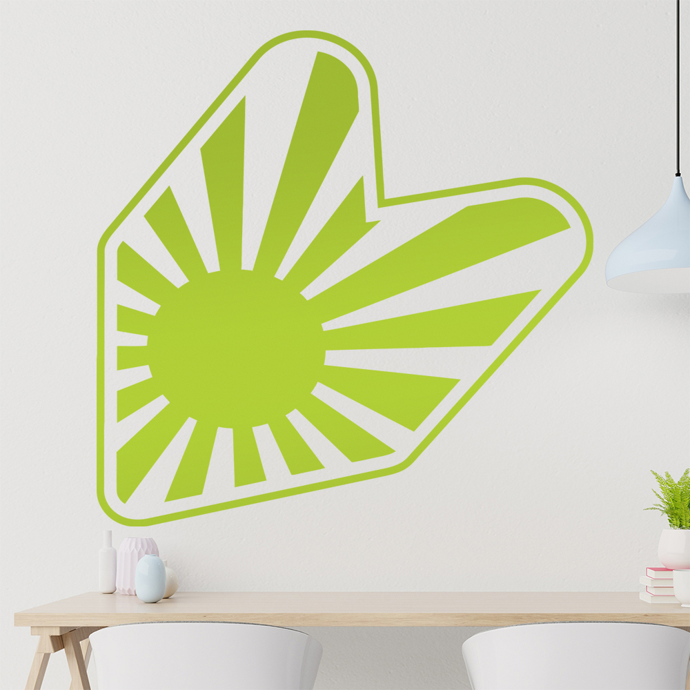 JDM Kriegsflagge Wandtattoo Wohnzimmer Wandaufkleber 1393 - Picture 121 of 204