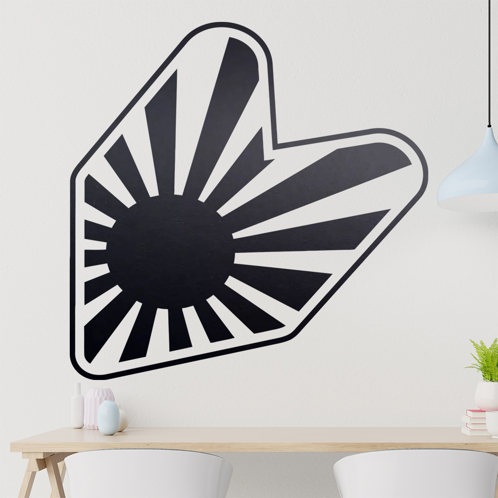 JDM Kriegsflagge Wandtattoo Wohnzimmer Wandaufkleber 1393 - Picture 133 of 204