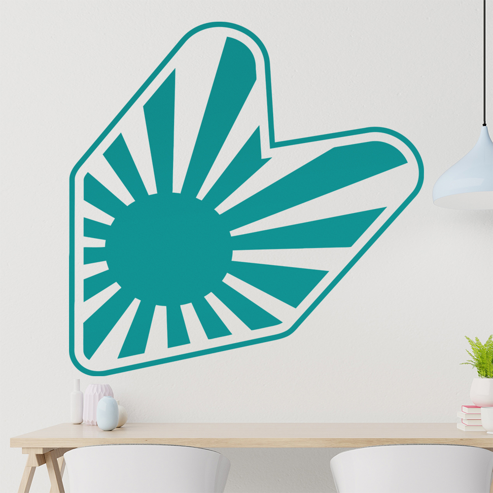 JDM Kriegsflagge Wandtattoo Wohnzimmer Wandaufkleber 1393 - Picture 127 of 204