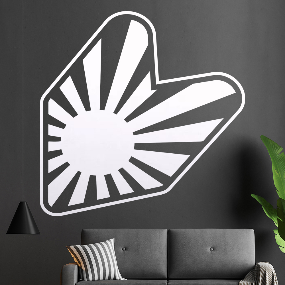 JDM Kriegsflagge Wandtattoo Wohnzimmer Wandaufkleber 1393 - Picture 7 of 204