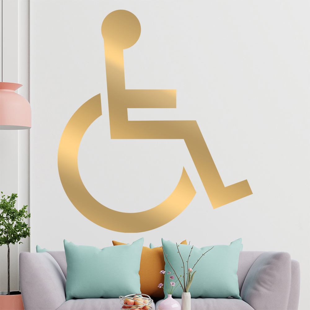 Behinderung-Rollstuhl Wandtattoo Wohnzimmer Wandaufkleber 1406 - Picture 193 of 204