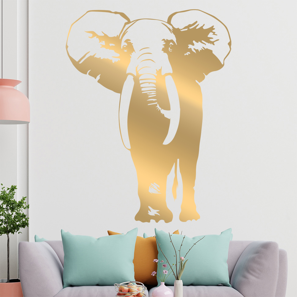 Elefant Dickhäuter Wandtattoo Wohnzimmer Wandaufkleber 1418 - Picture 193 of 204